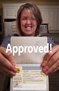 Visa, Approved!